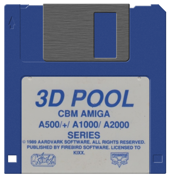 3D Pool media 6 for Amiga